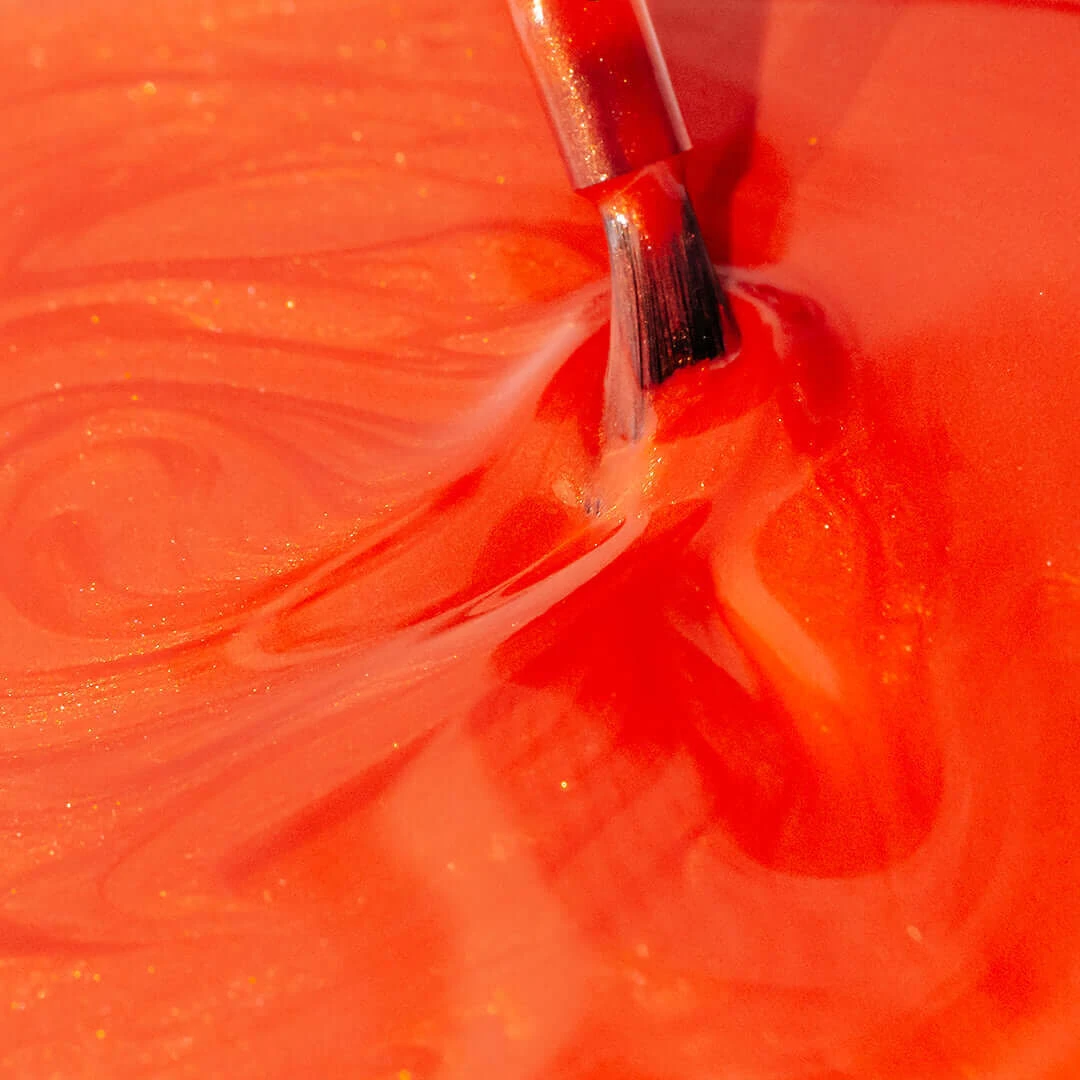 Empire Red Patent Shine 10X Nail Lacquer - Image 2